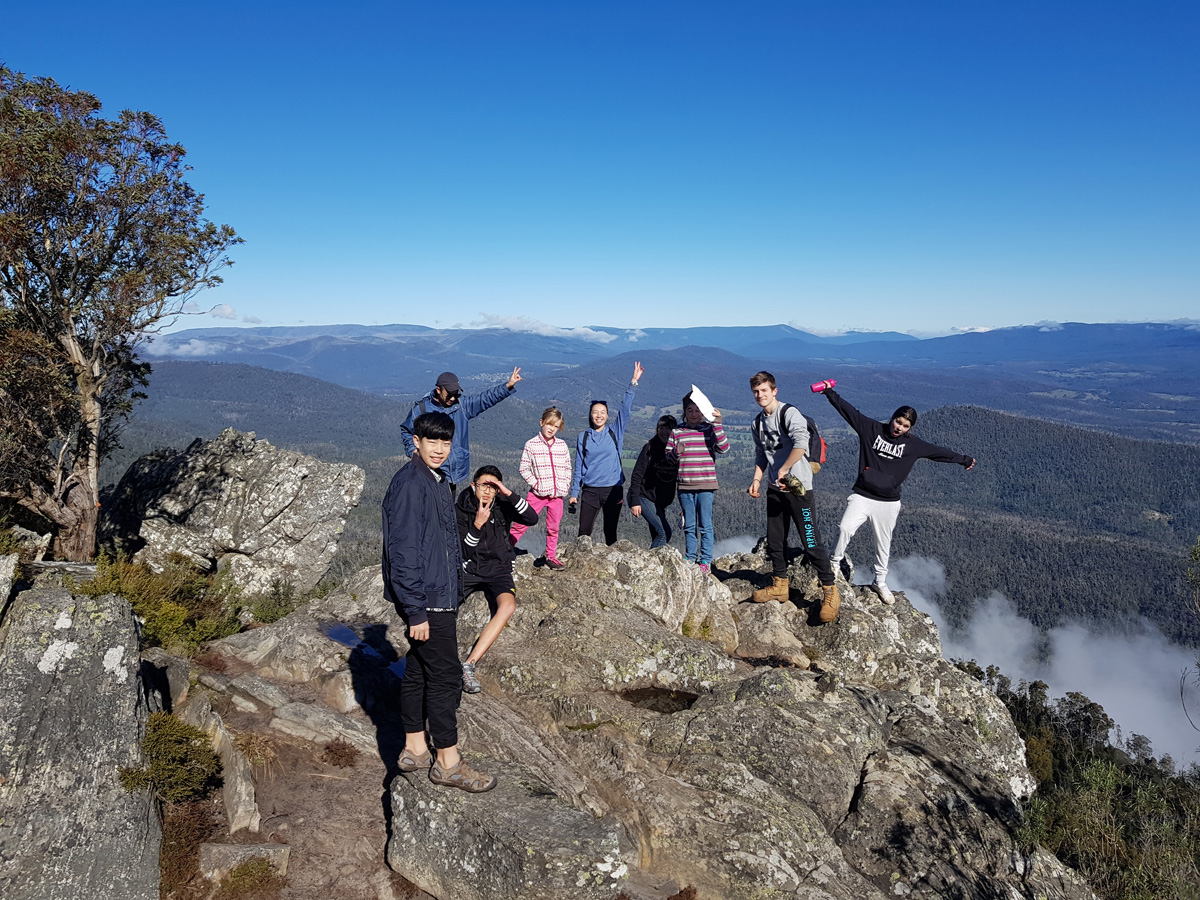 Everybody made it on Cathedral Mountain 2